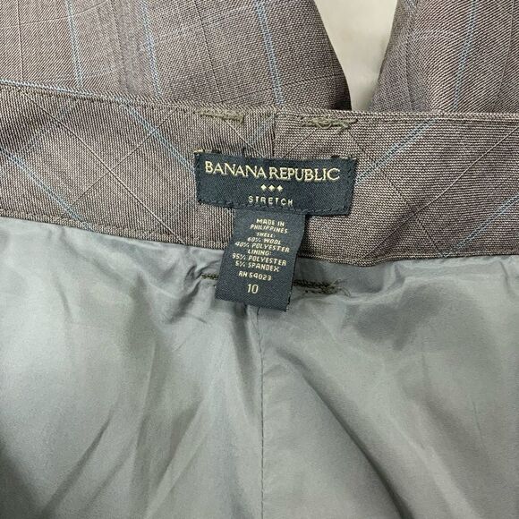 Banana Republic wool blend lined crop dress pants - Picture 3 of 3